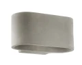 Kinkiet zewnętrzny ESTRELLA Szary 6W 3000K IP65 Luces Exclusivas LE71410 noxbox lampynox www.lampynox.pl