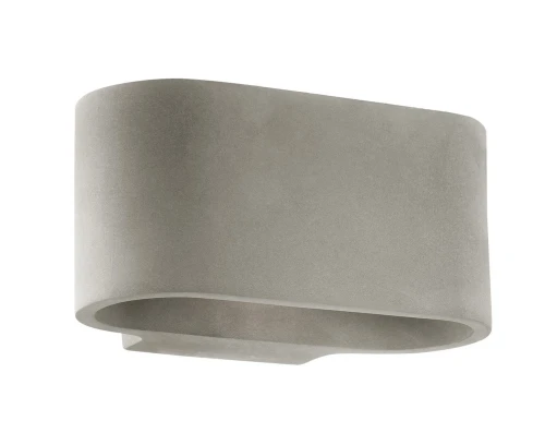 Kinkiet zewnętrzny ESTRELLA Szary 6W 3000K IP65 Luces Exclusivas LE71410 noxbox lampynox www.lampynox.pl