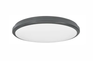 TALAVERA ciemnoszara LED 30W 3000K IP54 Lampa sufitowa zewnętrzna
