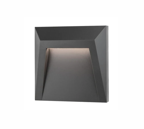 Lampa schodowa, elewacyjna ALAVA Szary LED 1,2W 3000K IP65 Luces Exclusivas LE71432 noxbox lampynox www.lampynox.pl
