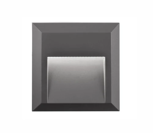 Lampa schodowa, elewacyjna TERRASSA Szary LED 2W 3000-4000K IP54 Luces Exclusivas LE71437 noxbox lampynox www.lampynox.pl