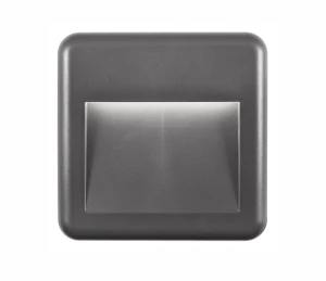 TERRASSA Szary LED 4W 3000K IP54 Lampa schodowa, elewacyjna Luces Exclusivas LE71440