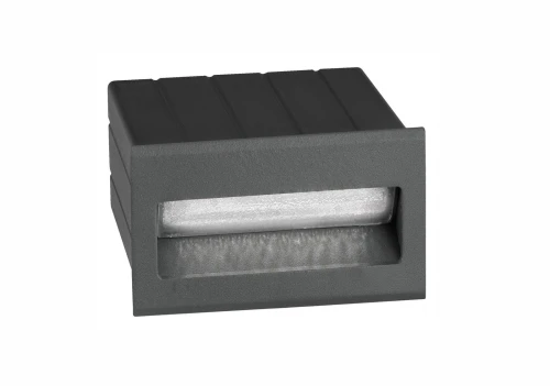 Lampa schodowa, elewacyjna TARTAGAL Antracyt LED 1,5W 3000K IP54 Luces Exclusivas LE71449 noxbox lampynox www.lampynox.pl