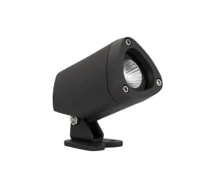 TRUJILLO Czarny LED 3W 3000K IP65 Reflektor ogrodowy Luces Exclusivas LE71454
