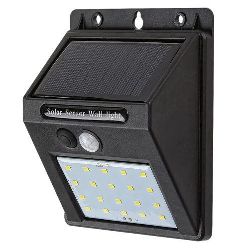 Kinkiet zewnętrzny Ostrava Czarna LED 1,3W Zasilanie solarne 4000K Czujnik ruchu IP44 Rabalux 7880  5998250378800 noxbox lampynox www.lampynox.pl 1.jpg