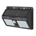 Ostrava Czarna LED 2,4W Zasilanie solarne 4000K Czujnik ruchu IP44 Kinkiet zewnętrzny Rabalux 7881