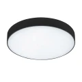 Plafon zewnętrzny Tartu Czarna LED śr. 17,5cm. 18W IP44 Barwa światła zmienna Rabalux 7897  5998250378978 noxbox lampynox www.lampynox.pl 4.jpg