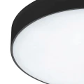 Plafon zewnętrzny Tartu Czarna LED śr. 17,5cm. 18W IP44 Barwa światła zmienna Rabalux 7897  5998250378978 noxbox lampynox www.lampynox.pl 5.jpg
