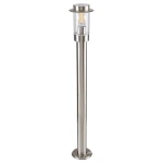 Warsaw Chrom satyna wys. 80cm. E27 IP44 Lampa ogrodowa stojąca Rabalux 7840