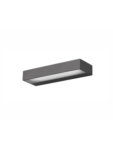 Kinkiet zewnętrzny QUINTERO Szary LED 12W 3000K IP65 Luces Exclusivas LE71375 noxbox lampynox www.lampynox.pl