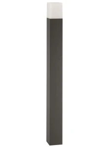 PAMPLONA Szara wys. 80cm. E27 IP54 Lampa ogrodowa stojąca Luces Exclusivas LE71348