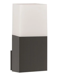 PAMPLONA Szary E27 IP54 Kinkiet zewnętrzny Luces Exclusivas LE71347