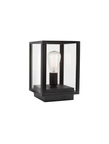 Lampa ogrodowa stojąca PENAFLOR Czarny wys. 29cm. E27 IP54 Luces Exclusivas LE71351 noxbox lampynox www.lampynox.pl