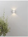 Kinkiet zewnętrzny QUILLOTA Biały LED 2x2W 3000K IP54 Luces Exclusivas LE71364 noxbox lampynox www.lampynox.pl