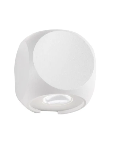 Kinkiet zewnętrzny QUILLOTA Biały LED 2x2W 3000K IP54 Luces Exclusivas LE71364 noxbox lampynox www.lampynox.pl