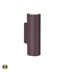 MARLEY Miedź 2xGU10 Kinkiet ścienny Trio 212400224