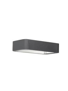 CANUELAS Szary LED 2x6W 3000K IP54 Kinkiet zewnętrzny Luces Exclusivas LE71332