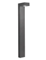 Lampa ogrodowa stojąca MOSQUERA Szara LED wys. 80cm. 6W 3000K IP54 Luces Exclusivas LE71338 noxbox lampynox www.lampynox.pl