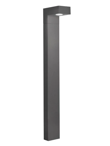 Lampa ogrodowa stojąca MOSQUERA Szara LED wys. 80cm. 6W 3000K IP54 Luces Exclusivas LE71338 noxbox lampynox www.lampynox.pl