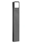 MOSTOLES Szara LED wys. 80cm. 6W 3000K IP54 Lampa ogrodowa stojąca Luces Exclusivas LE71341