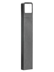 MOSTOLES Szara LED wys. 80cm. 6W 3000K IP54 Lampa ogrodowa stojąca Luces Exclusivas LE71341