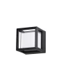 Kinkiet zewnętrzny MEDELLIN Czarny LED 6W 3000K IP54 Luces Exclusivas LE71322 noxbox lampynox www.lampynox.pl