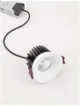 Oczko sufitowe MALLORCA Biała 12W 3000K IP65 Luces Exclusivas LE61580 noxbox lampynox www.lampynox.pl