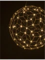 Lampa wisząca ALTA Złota śr. 40 cm 21,6W 3000K Luces Exclusivas LE41321 noxbox lampynox www.lampynox.pl