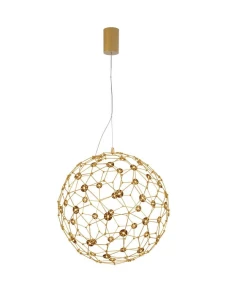 ALTA Złota śr. 40 cm 21,6W 3000K Lampa wisząca Luces Exclusivas LE41321  