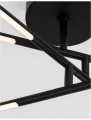 Lampa sufitowa BELL Czarna 30W 3000K Luces Exclusivas LE41352 noxbox lampynox www.lampynox.pl