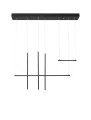 Lampa wisząca BUGA Czarna 35W 3000K Luces Exclusivas LE41353 noxbox lampynox www.lampynox.pl