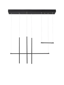 BUGA Czarna 35W 3000K Lampa wisząca Luces Exclusivas LE41353