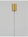Lampa wisząca BUGA Złota 20W 3000K Luces Exclusivas LE41356 noxbox lampynox www.lampynox.pl