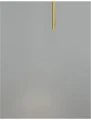Lampa wisząca BUGA Złota 5W 3000K Luces Exclusivas LE41357 noxbox lampynox www.lampynox.pl