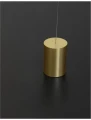 Lampa wisząca BUGA Złota wys. 300 cm 20W 3000K Luces Exclusivas LE41358 noxbox lampynox www.lampynox.pl