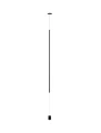 Lampa wisząca BUGA Czarna wys. 300 cm 20W 3000K Luces Exclusivas LE41359 noxbox lampynox www.lampynox.pl