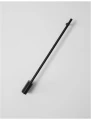 Kinkiet ścienny BUIN Czarny szer. 60 cm 15W 3000K Luces Exclusivas LE41363 noxbox lampynox www.lampynox.pl