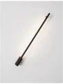 Kinkiet ścienny BUIN Czarny szer. 60 cm 15W 3000K Luces Exclusivas LE41363 noxbox lampynox www.lampynox.pl