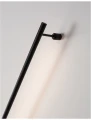 Kinkiet ścienny BUIN Czarny szer. 60 cm 15W 3000K Luces Exclusivas LE41363 noxbox lampynox www.lampynox.pl