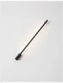 Kinkiet ścienny BUIN Czarny 10W 3000K Luces Exclusivas LE41365 noxbox lampynox www.lampynox.pl