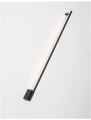 Kinkiet ścienny BUIN Czarny szer. 90 cm 15W 3000K Luces Exclusivas LE41366 noxbox lampynox www.lampynox.pl