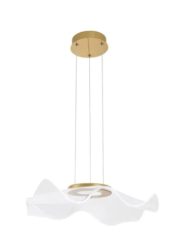 Lampa wisząca CALI Złota 30W 3000K Luces Exclusivas LE41368 noxbox lampynox www.lampynox.pl