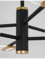 Lampa wisząca CEJA Czarna/Złota 42W 3000K Luces Exclusivas LE41375 noxbox lampynox www.lampynox.pl