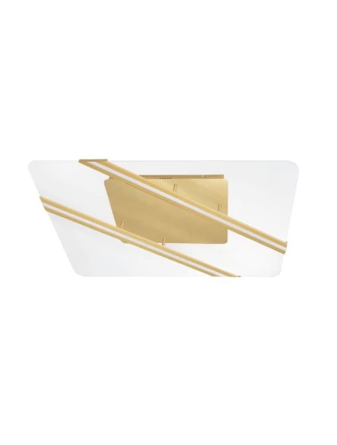 Lampa sufitowa CHIA Złoty 96W 3000K Luces Exclusivas LE41376 noxbox lampynox www.lampynox.pl