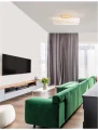 Lampa sufitowa CHIA Złota 33W 3000K Luces Exclusivas LE41378 noxbox lampynox www.lampynox.pl