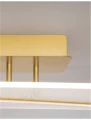Lampa sufitowa CHIA Złota 33W 3000K Luces Exclusivas LE41378 noxbox lampynox www.lampynox.pl