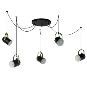 SWAPP Czarna Lampa wisząca Lucide 45466/05/30
