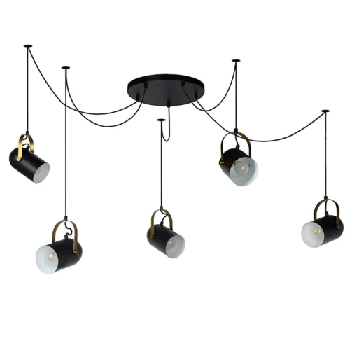 Lampa wisząca SWAPP Czarna Lucide 454660530  5411212450692 lampynox noxbox www.lampynox.pl 1.jpg