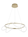 Lampa wisząca FIJO Złota 43W 3000K Luces Exclusivas LE41389 noxbox lampynox www.lampynox.pl