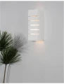 Kinkiet ścienny COMODORO Biały E14 Luces Exclusivas LE61490 noxbox lampynox www.lampynox.pl